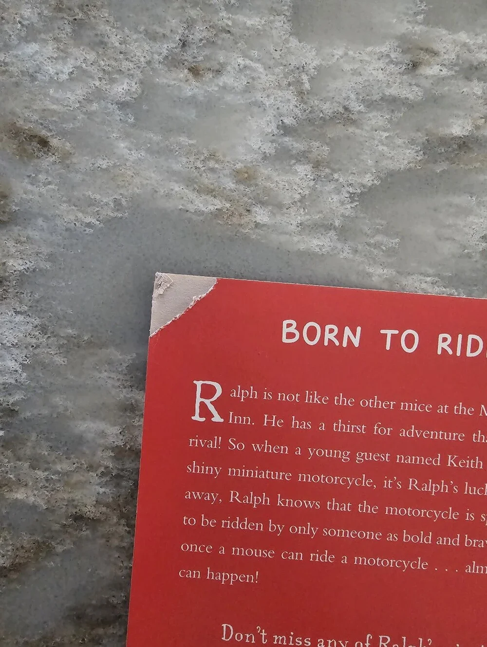The Mouse and the Motorcycle by Beverly Cleary Paperback Kids Chapter Book